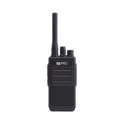 Radio Portátil UHF 400-470 MHz, 16 canales, 2 Watts de potencia. Comunicación Clara en su Negocio