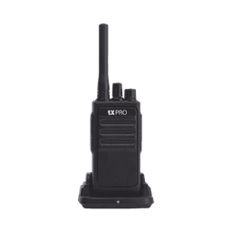 Radio Portátil UHF 400-470 MHz, 16 canales, 2 Watts de potencia. Comunicación Clara en su Negocio