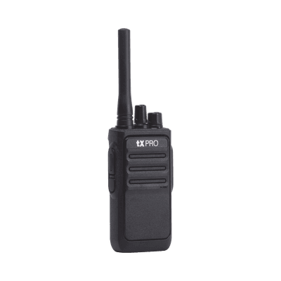Radio Portátil UHF 400-470 MHz, 16 canales, 2 Watts de potencia. Comunicación Clara en su Negocio