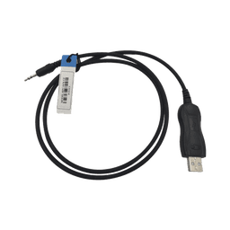 Cable programador para distintos radios portátiles ICOM con conector de 3.5 mm