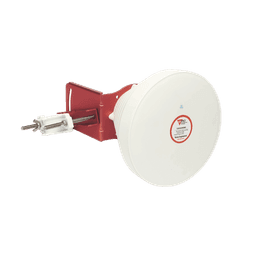 Antena Tipo Horn de 30 °, 19 dBi, 4.9-6.5 GHz, Ideal para ambientes de alto ruido,  Tipo de conector N-Hembra, con montaje y jumpers incluidos 