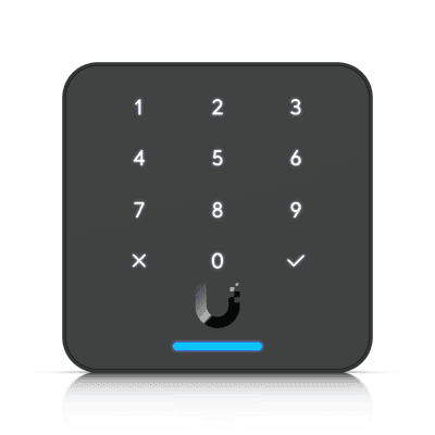 Lector NFC de Tercera Generación con Teclado / Soporte Touch Pass / Desbloqueo con Aplicación / Mensajes de Saludo / Resistencia a la Intemperie IP55 / Conexión PoE