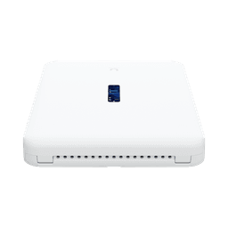 UniFi Dream Wall Machine, TODO en uno: Cloud Gateway: Administre todas las aplicaciones UniFi / Switch 17 puertos GbE POE/ WiFi 6 Mu-MIMO 4x4 / almacenamiento interno 128 GB SSD (expandible con bahia)