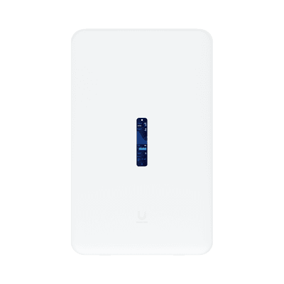 UniFi Dream Wall Machine, TODO en uno: Cloud Gateway: Administre todas las aplicaciones UniFi / Switch 17 puertos GbE POE/ WiFi 6 Mu-MIMO 4x4 / almacenamiento interno 128 GB SSD (expandible con bahia)
