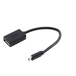 Adaptador OTG Micro USB Macho a USB 2.0 A Hembra