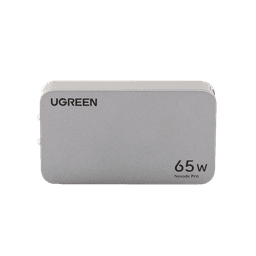 Cargador Ultra Slim 65W Nexode Pro| Diseño de Pared Plano | 3 Puertos de Carga Rápida | 2 USB-C | 1 USB-A | Tecnología GaNInfinity | PD3.1 de 65W / QC4.0 | Tecnología de Protección Térmica | Optimiza la Carga | Ca