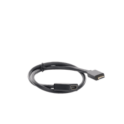 Adaptador Mini HDMI a HDMI (HDMI Tipo C)   / 18Gbps / 4K@60Hz / HDR /  Tecnología 3D / ARC / Carcasa PC+ABS / HDCP/ Longitud de 22 cm