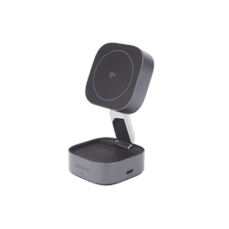 Cargador Inalámbrico 2 en 1 25W / Tecnología Magnética Qi 2 / 15W para Teléfono + 5W para Auriculares / Puerto USB-C 5W / Protecciones Múltiples / Cable USB-C Incluido