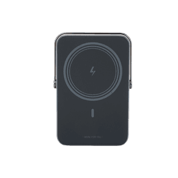 Power Bank Serie UNO Inalambrico | 10000mAh | 7.5W/20W  |  Con Emojis de Estado | Carga Rápida USB-C Bidireccional  | Pantalla TFT  Inteligente | Con Holder | Color Grey.