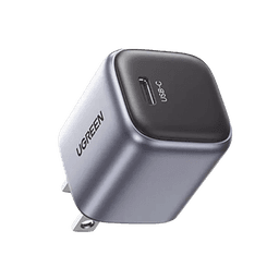 Cargador Mini de 20W | 1 USB-C de Carga Rápida | Tecnología GaN II | Carga Inteligente | Múltiple Protección  | Mayor Eficiencia Energética | Tamaño Compacto.