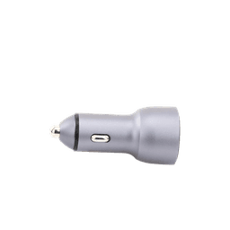 Cargador de Auto 52.5W | Puerto USB-A y USB-C | Carga Rápida | Compatible con Vehículos de 12 y 24 VCD | PD3.0 + QC3.0 | Chip Inteligente | Diseño Compacto Mayor Eficiencia Energética | Caja de Aluminio
