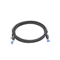 Cable Ethernet Cat8 CLASSâ… F/FTP Redondo con Malla de Nylon 2 Metros