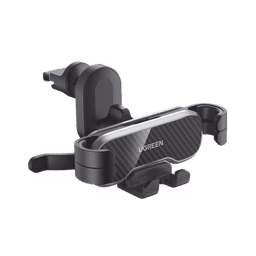 Soporte de Automóvil para Rendija de Ventilación |  Tecnología Gravity | Rotación de 360° | Suspensión por Gancho | Pinzas de Goma | Compatible con Rejilla de Ventilación Horizontal y Vertical.