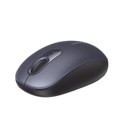 Mouse Inalámbrico 2.4G 800/1200/1600/2400 DPI | Función de 3 botones | Alcance 10m | Silencioso |  Ergonómico | Anti-caída y Anti-interferencias | Batería Alcalina AA incluida  | Midnight Blue.