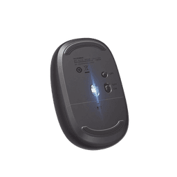 Mouse Inalámbrico 2.4G 800/1200/1600/2400 DPI | Función de 3 botones | Alcance 10m | Silencioso |  Ergonómico | Anti-caída y Anti-interferencias | Batería Alcalina AA incluida  | Midnight Blue.