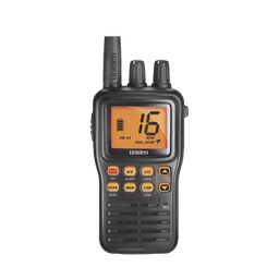 Radio Marino Portátil VHF, flotante y sumergible, Rx: 156.050-163.275MHz Tx: 156.025-157.425MHz, cumple con los canales marinos Internacionales, de EUA y Canadá