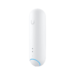 Sensor UniFi Sense para UniFi Protect / Opera con batería / Detecta luz, temperatura, humedad, sonido de alarma, alineación de imán / Montaje en pared / Hasta 1 año de batería