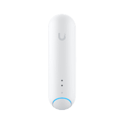 Sensor UniFi Sense para UniFi Protect / Opera con batería / Detecta luz, temperatura, humedad, sonido de alarma, alineación de imán / Montaje en pared / Hasta 1 año de batería