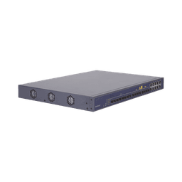 OLT de 8 puertos EPON con 16 puertos Uplink (8 puertos Gigabit Ethernet + 4 puertos SFP + 4 puertos SFP+), hasta 512 ONUs