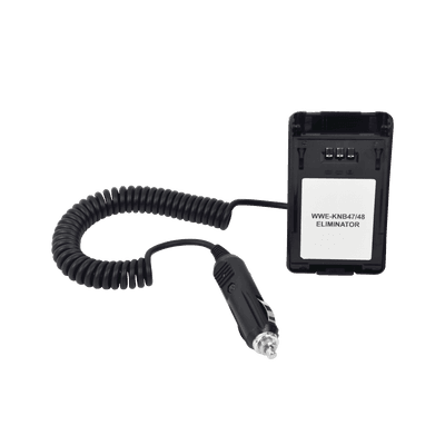 Cable Adaptador para Corriente para Radios Kenwood NX200 alternativa para baterías: KNB47L y KNB48L.