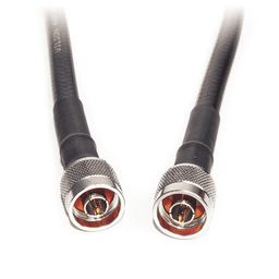 Jumper Coaxial con Cable Wilson-400 | Conector N Macho en los Extremos | 60 Centímetros (23.62 Pulgadas) de Longitud