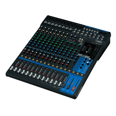 Mezcladora de Audio | 16 Canales | 10 Entradas de Micrófono | Entradas de Línea | Efectos | Interfaz USB