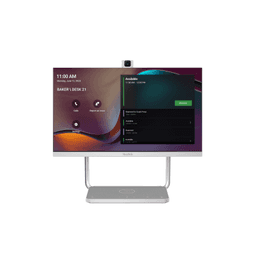 Sistema de Videoconferencia Todo en Uno DeskVision A24 de Yealink con cámara 4K y pantalla táctil de 24”