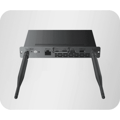 Módulo de Cómputo MCore-OPS-T para MeetingBoard 65”, 75” y 86” con Windows 11 IoT optimizado para Teams Rooms