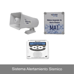 KIT de Alertamiento SISMICO con Audio Oficial SASMEX