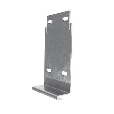 Placa salida a tubo automática vertical de 33mm, con acabado Electro Zinc 