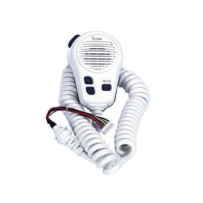 Micrófono color blanco para radio IC-M424 y IC-M424G