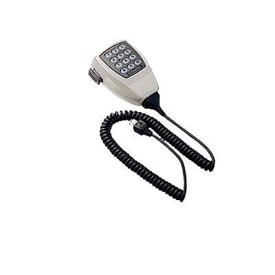 Micrófono con cancelación de ruido y teclado DTMF. Cumple con MIL-SPEC 810