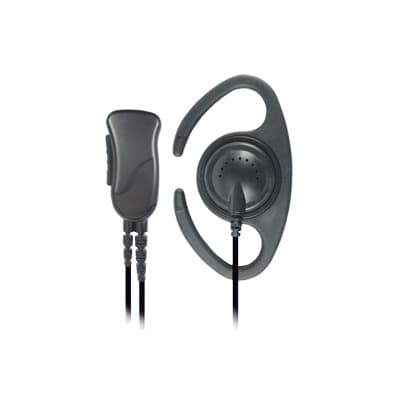 MICRÓFONO DE SOLAPA P/ SEGURIDAD PRIVADA P/  MOTOROLA EX-500/ 600/ GL2000/ GP328PLUS/ GP338PLUS/ PRO 5150 ELITE. HYT TC-610P/ TC-780/ TC780MPT/ 3600/ 3000/ PT-790.  