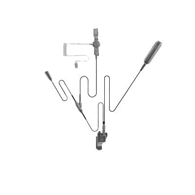 MICRÓFONO - AUDÍFONO DE SOLAPA DE 3 CABLES P/ HYT PD-702/ PD-706/ PD-782/ PD-785/ PD-786/ PT-580.
