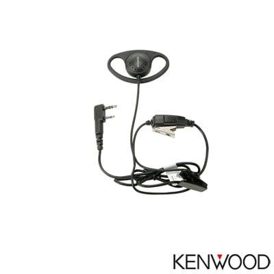 Micrófono-audífono anillo en D para NX-1200 NX-1300 NX-3220 NX-3320 NX-240 NX-340 TK-2312 TK-3312 TK-2402 TK-3402 TK-2000 TK-3000 TK-3230