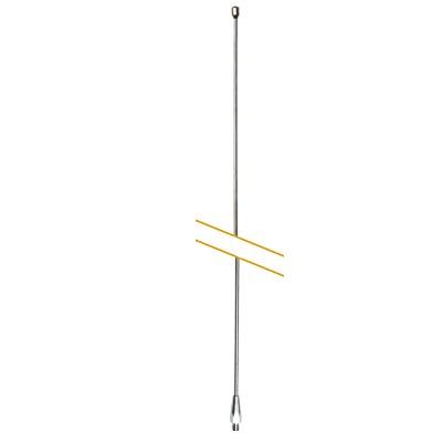 Látigo para Antena CB de 259 cm de Acero Inoxidable 