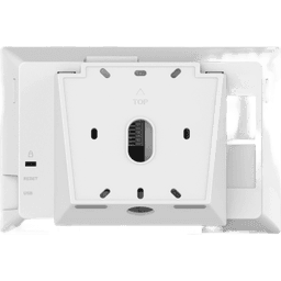 Estación de Intercomunicación SIP con Wi-Fi 6, Bluetooth y Control Total para Agendamiento de Salas y Edificios Inteligentes (Color Blanco)