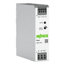 Fuente de Alimentación con Sincronización Primaria / Monofásico / Tensión de Salida 24V DC / Corriente de Salida 5A / Fuente super compacta