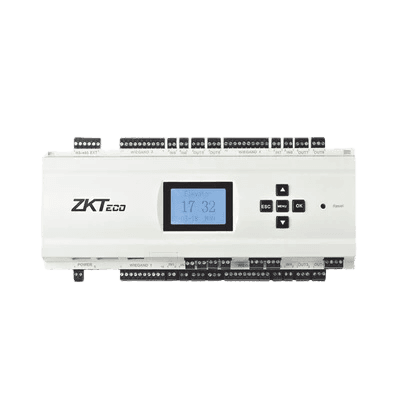 CONTROLADOR DE ELEVADORES IP EC10 / SOPORTE 10 PISOS / HUELLAS 3000 / TARJETAS 30000 / EVENTOS 100000 / TCP-IP Y RS485 / 3 TARJETAS EX16 / DIMENSIONES 242X95X60 MM