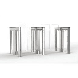 Torniquete Óptico Doble Serie Supervisor 5000 con hojas de cristal de 46