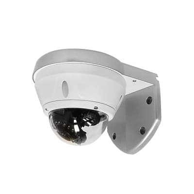 Kit Domo Antivandálico / 720 TVL / Día/Noche ICR / IR 20 m (65.6 ft) / Montaje Pared Protegido / HD-CVI