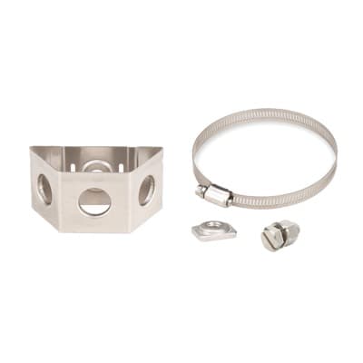 Adaptador para Sujetadores Tipo Mariposa. Instalación en Tubo con Diámetro 4 a 5. Paquete de 10 Piezas